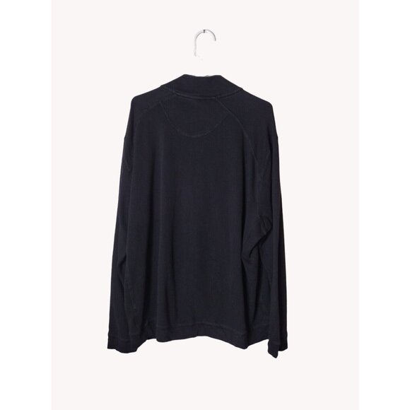 Kirkland Signature Sweater Mens XXL Long Sleeve Pullover Black - Picture 2 of 11